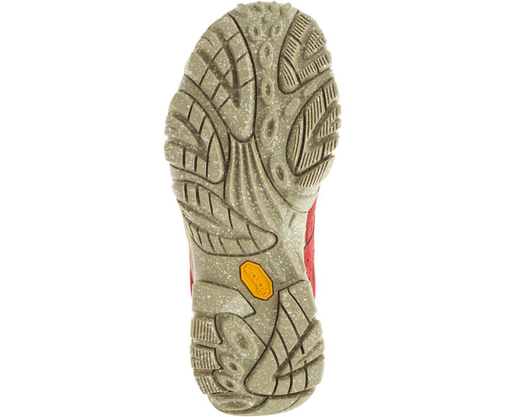 Botas Mujer - Merrell Moab 2 Mid Eco Waterproof X Outdoor Voices - Naranjas - AQPC-78209